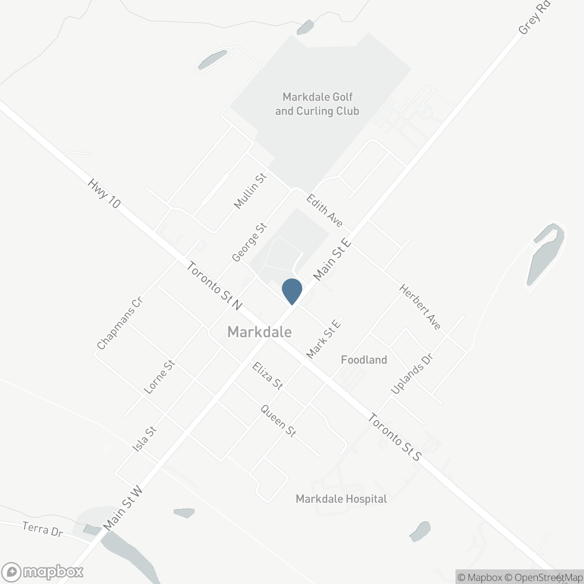 56 MAIN STREET E, Markdale, Ontario N0C 1H0